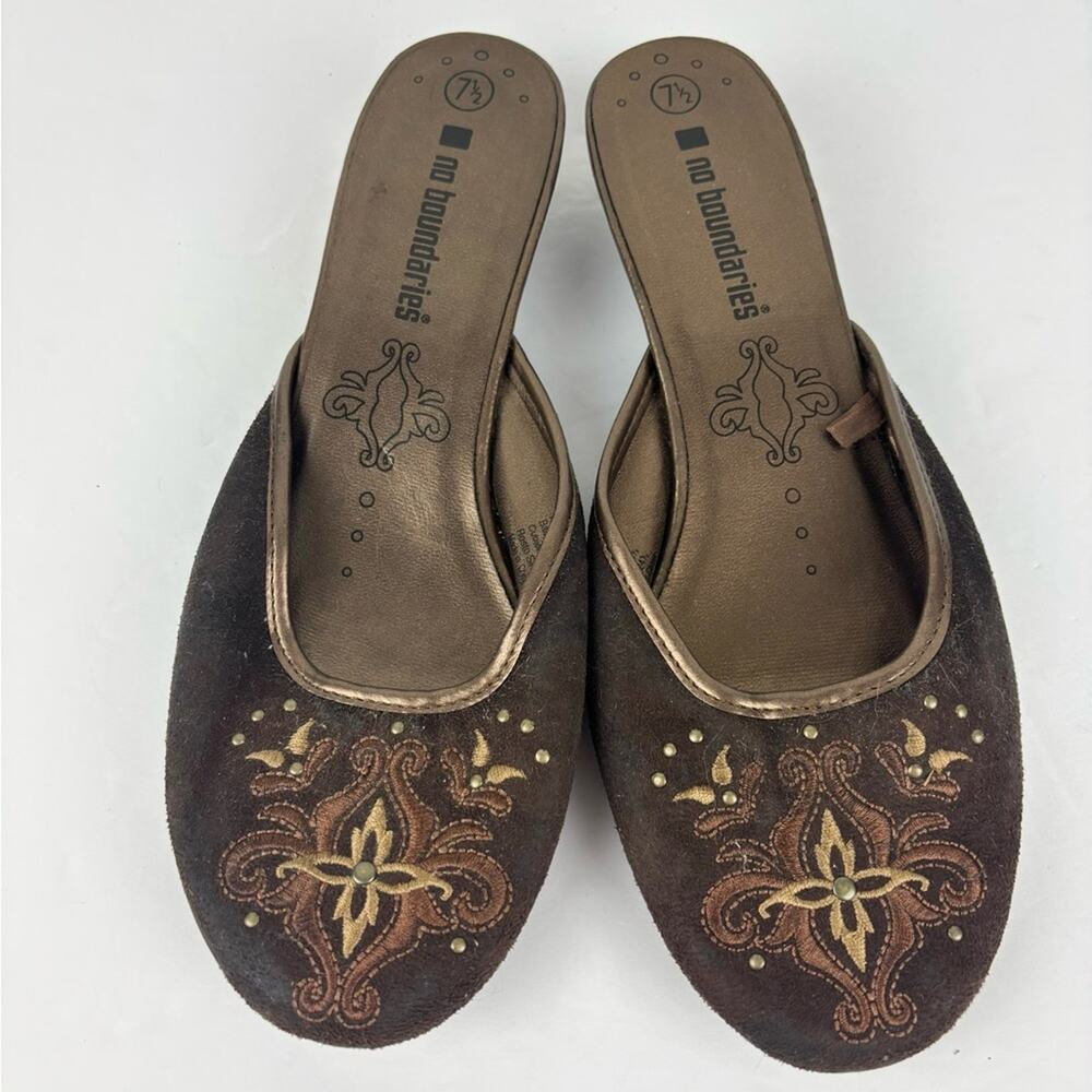 Vintage No Boundaries Ballet Kitten Heels 7.5